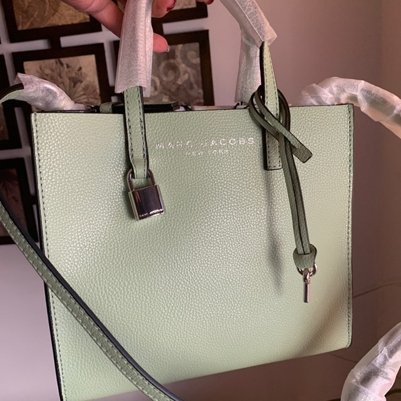 Authentic MARC JACOBS Leather 2 compartments zip Satchel/Crosby - Picture 11 of 14